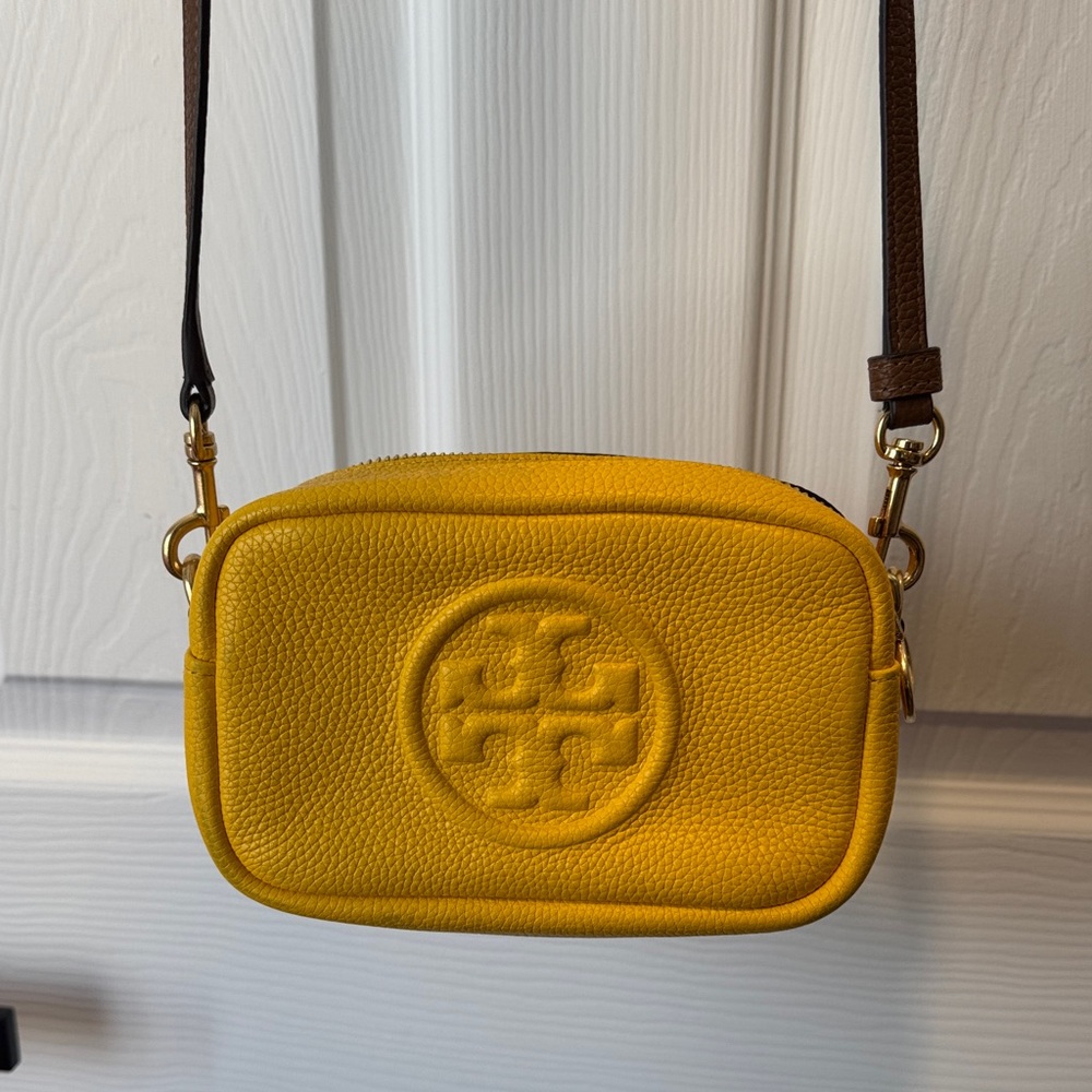 Tory Burch Vibrant Yellow Crossbody Bag
